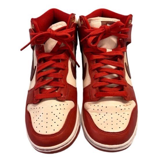 Nike Dunk High LLX Cinnabar Sneakers DX0346-600 SIZE 8 - Picture 5 of 7